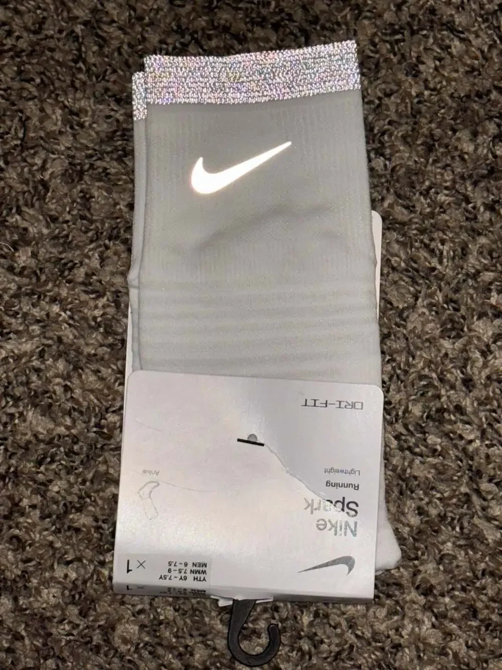 Nike Spark Lightweight Running socks. NWT.